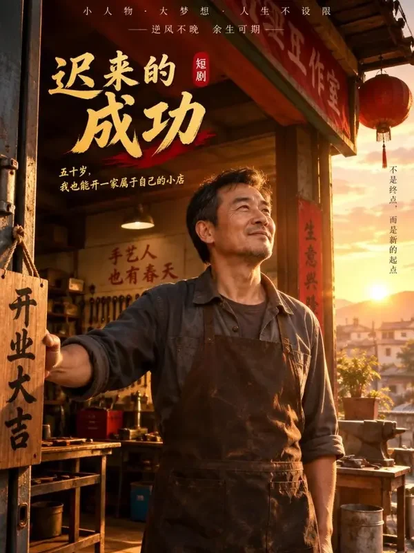 竹编匠人的国潮帝国 短剧封面 竹编匠人的国潮帝国 封面