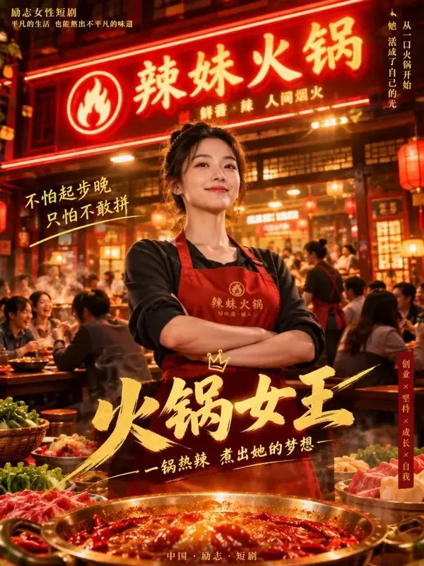 火锅店的金牌经理 短剧封面 火锅店的金牌经理 封面