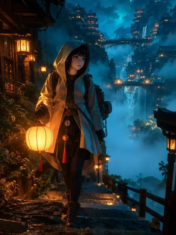 剧院顶楼的灯笼精 短剧封面 剧院顶楼的灯笼精 封面